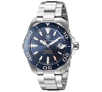TAG Heuer Men's 'Aquaracer' Swiss Stainless Steel Automatic Watch, Color:Silver-Toned (Model: WAY211C.BA0928)