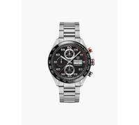 Tag Heuer Mens Black Cbn2a1aa.ba0643 Carrera Stainless-steel Automatic Watch 44mm