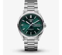 TAG Heuer Mens Carrera Day Date Green Dial Watch WDA2115.BA0043