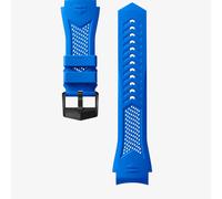 TAG Heuer Mens Connected Calibre E5 45mm Blue Rubber Sports Watch Strap BT0015