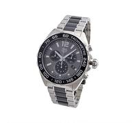 TAG Heuer Men's Formula 1 43mm Steel Bracelet & Case Swiss Quartz Grey Dial Analog Watch CAZ1011.BA0843