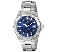 TAG Heuer Men's Swiss Quartz Stainless Steel Casual Watch, Color:Silver-Toned (Model: WAY1112.BA0928)