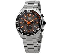 TAG Heuer orologio Formula 1 43mm Grigio cronografo quarzo Acciaio CAZ101AH.BA0842