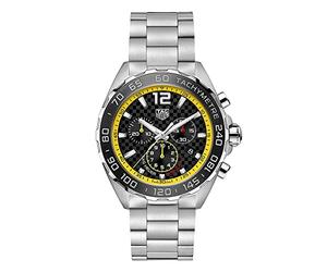 TAG Heuer orologio Formula 1 43mm Nero cronografo quarzo Acciaio CAZ101AC.BA0842