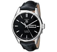 TAG Heuer WAR201A.FC6266 - Men's Watch with Black Leather Strap