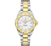TAG Heuer Women's Aquaracer Diamond 32mm Two Tone Quartz Watch WBD1320.BB0320