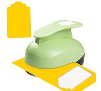 Tag Hole Punch 3 inch Tag Puncher TagCutter Tags Punches for Paper Crafts Gift Tags Punch Cutter Tag Maker TagPaper Punch