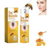 Tag Recede Bee Venom,Tagrecede Bee Venom Treatment Spray,Tag Recede Bee Venom Spray,Wart Removal Spray Skin Tag Removal Bee Venom Lymphatic Spray,Tag Recede Bee Venom for All Skin Types (1pcs)