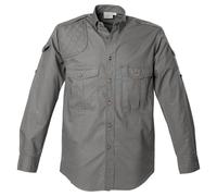 TAG Safari Men's Shooter Shirt for Men - L/Sleeve in Olive | Size: Medium TAG Safari Olive M