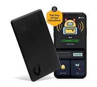 tag8 - DOLPHIN Smart Sleek Card Bluetooth Tracker to Find Your Wallet, Bags & Other Essentials, Works with Android & Apple Phone, Comes with Separation Alarm, 60ft - 250ft Finding Range, Pack 1, Black
