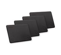 tag8 - DOLPHIN Smart Wallet Tracker Card, Wallet Finder Smart Card, Bluetooth Item Finder, Works with Android & iOS, Comes with Separation Alarm, 60ft - 250ft Finding Range, Pack 4, Black