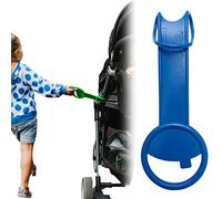 Tagalong Stroller Accessory for Child Safety | Toddler Must Have to Keep Kids Close | Toddler Travel Accessory - Links to Strollers, Backpacks, Shopping Carts - Disney Trip Essential - Blue Tag