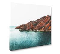 Taganga Santa Marta in Colombia Canvas Print | Gallery Wrapped 30mm Frame Wall Art | 20x20 inches | Ready to Hang | Modern Christmas Picture | Living Room Bedroom Lounge Office