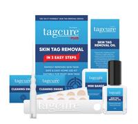 Tagcure Skin Tags Remover Kit for Easy Wart, Mole & Skin Tag Removal at Home (8. 'Plus' Device + Oil (Suitable for Skintags 0.5cm or Larger))