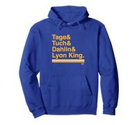Tage & Tuch & Dahlin & Lyon King - Buffalo Hockey Pullover Hoodie