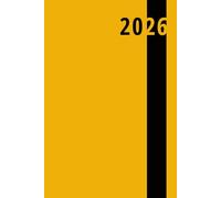 Tagebuch 2026: Notizbuch / Persönliches Tagebuch, Gelb