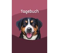 Tagebuch mit Großer Schweizer Sennenhund Hundemotiv DIN A5 / Notizbuch / blanko - Hunde