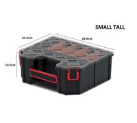Tager DIY Storage Organiser Compartment Parts Cabinet Screws Carry Case Tool Box