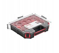 Tager DIY Storage Organiser Compartment Parts Cabinet Screws Carry Case Tool Box