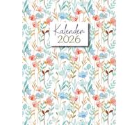 Tagesplaner 2026 A4: 1 Tag 1 Seite | Groß Format | Kalender mit Zeiteinteilung | Terminkalender | Buchkalend 12 Monate von 01.Januar bis 31.Dezember, Zusätzlich zu Feiertagen, To do, wichtigen Notizen