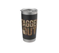 Tagged Out Hunting Season Hunter Design Stainless Steel Insulated Tumbler