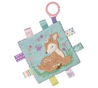 Taggies Crinkle Me Toy with Baby Paper & Squeaker, 16.5 x 16.5-Centimetres, Flora Fawn