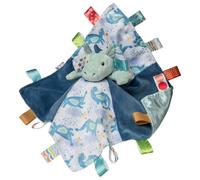 Taggies Baby Lovey Blanket Mary Meyer Drax Dragon – 13x13 soft plush, 18 tags, seafoam satin (0m+)