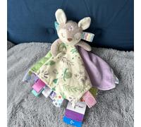 Taggies Mary Meyer Hedgehog Baby Comforter Soother Blanket Blankie Flora Fawn
