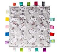 Taggies Mary Meyer Original Blanket, Comfy Bunnies, Baby, 30.5 x 30.5 cm