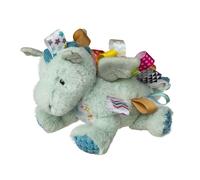 Taggies Stuffed Animal Soft Toy with Sensory Tags 9-Inches Mega-Taggies Drax Dragon