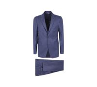 Tagliatore Bruce one-breasted virgin wool jacket - Blue 46-48-52-54