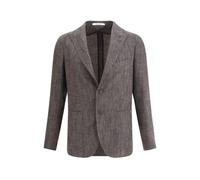 Tagliatore Herringbone patterned Blazer - male - Tagliatore - Blazers - Beige - M - Jackets M