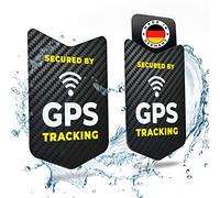 tagplus 2-Pack Premium Bike GPS Tracker Stickers with Bomb Proof Adhesive Force for Maximum Theft Protection with Instructions Included
