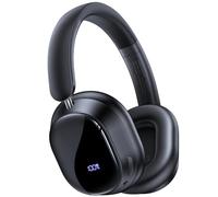 TAGRY Hybird Active Noise Cancelling Bluetooth 6.4 Headphones 140 Hrs Playtime ANC & Battery Display Over Ear Headphones Wireless With ENC Mic Hi-Res Audio Comfort Earcup Headset for Travel Game Music
