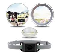 Tags for Dogs,Fl/ea and Ti/ck Collar for Dogs,Lightweight and Comfortable Dog Collar,Easy to Use Fl/ea Colla/r D/og,Universal Fit F/lea Shield D/og Colla/r,T/ick and F/lea Tags for D/ogs,Black