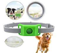 Tags for Dogs,Fl/ea and Ti/ck Collar for Dogs,Lightweight and Comfortable Dog Collar,Easy to Use Fl/ea Colla/r D/og,Universal Fit F/lea Shield D/og Colla/r,T/ick and F/lea Tags for D/ogs,Green