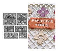 Tags Words Miss You Metal Die Cuts for Card Making