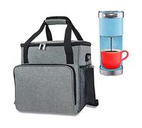 Tagtight Travel Bag for Coffee Machine, Storage Bag for Portable Espresso Machine, Single Serving Coffee Station Organiser with Pocket Bag for On the Go