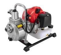 Tagtuell Professional Petrol Water Pump 1 inch, 353.15cu ft/h Flow Rate Garden Pump, 42.5cc 2 Stroke Engine, Self-Priming Time 23min/ft