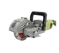 Tagtuell Wall Chaser 4000W, Wall Groove Cutting Machine, Dust-Free Brick Concrete Slotting Machine with Water Pump, Wall Chasing Tool for Brick, Ground and Rebar, Adjustable Cutting Depth & Width