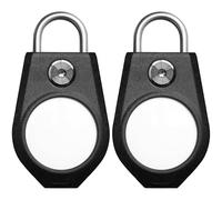 TagVault™ AirTag Security Lock - The Secure AirTag Lock | Waterproof, Compact | Great for Keychains, Backpacks & Purses | Elevation Lab (2-Pack)