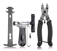 TAGVO Bike Link Plier+Chain Breaker Splitter Tool+Chain Checker, Universal for 7 8 9 10 Speed Chain, Chain Missing Link Opener Closer Plier Chain Cutter Connector Wear Indicator Tool