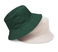TAGVO Bucket Hat Unisex Big Reversible Cotton Fisherman Sun Cap Double Sided Hat for Holidays Fishing Hiking 58-65cm
