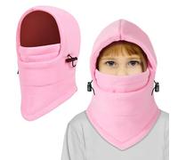 TAGVO Thermal Balaclava Hat for kids, Multifunction Balaclava Windproof ski Mask Full Face Cover Hat Breathable Snood Hood Hat Neck Warmer for Helmet Winter Outdoor Sports suitable for 4-10 years