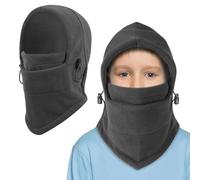 TAGVO Thermal Balaclava Hat for kids, Multifunction Balaclava Windproof ski Mask Full Face Cover Hat Breathable Snood Hood Hat Neck Warmer for Helmet Winter Outdoor Sports suitable for 4-10 years
