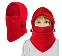 TAGVO Thermal Balaclava Hat for Kids, Multifunction Balaclava Windproof ski Mask Full Face Cover Hat Breathable Snood Hood Hat Neck Warmer for Helmet Winter Outdoor Sports Suitable for 4-10 Years