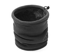 TAGVO Winter Fleece Neck Warmer, Soft Double Layer Fleece Thick Thermal Neck Gaiter Elastic Multifunctional Scarf Windproof Skiing Neck Tube Ear Warmer Balaclava Hood Unisex for Outdoor Sports