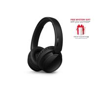 TAH5209 5000 Series Over-ear Wireless BT Headphones Noise Isolation Philips Black One Size