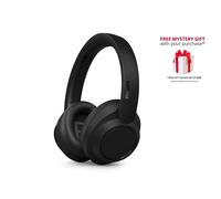 TAH6509 Over-ear Wireless Bluetooth Headphones with Passive Noise Isolation Philips Black One Size