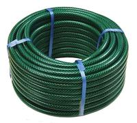 TAHA ® Garden Hose Pipe Reel Reinforced Outdoor HOSEPIPE Green (30M)